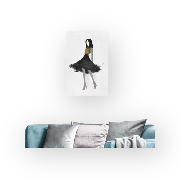 new Oliver Gal ❤︎ Silhouette of a Girl ❤︎ Signed Wrapped Canvas Art Wall Hanging - Picture 15 of 16